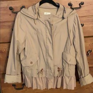 Elevenses Jacket with Removable Hood